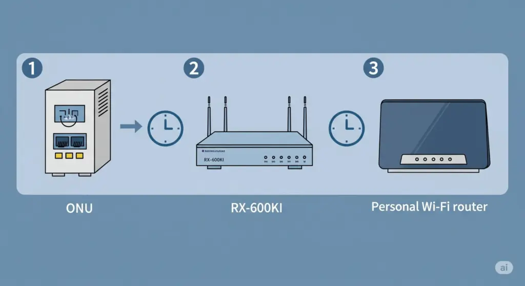 ルーターの電源を入れ直す正しい順番