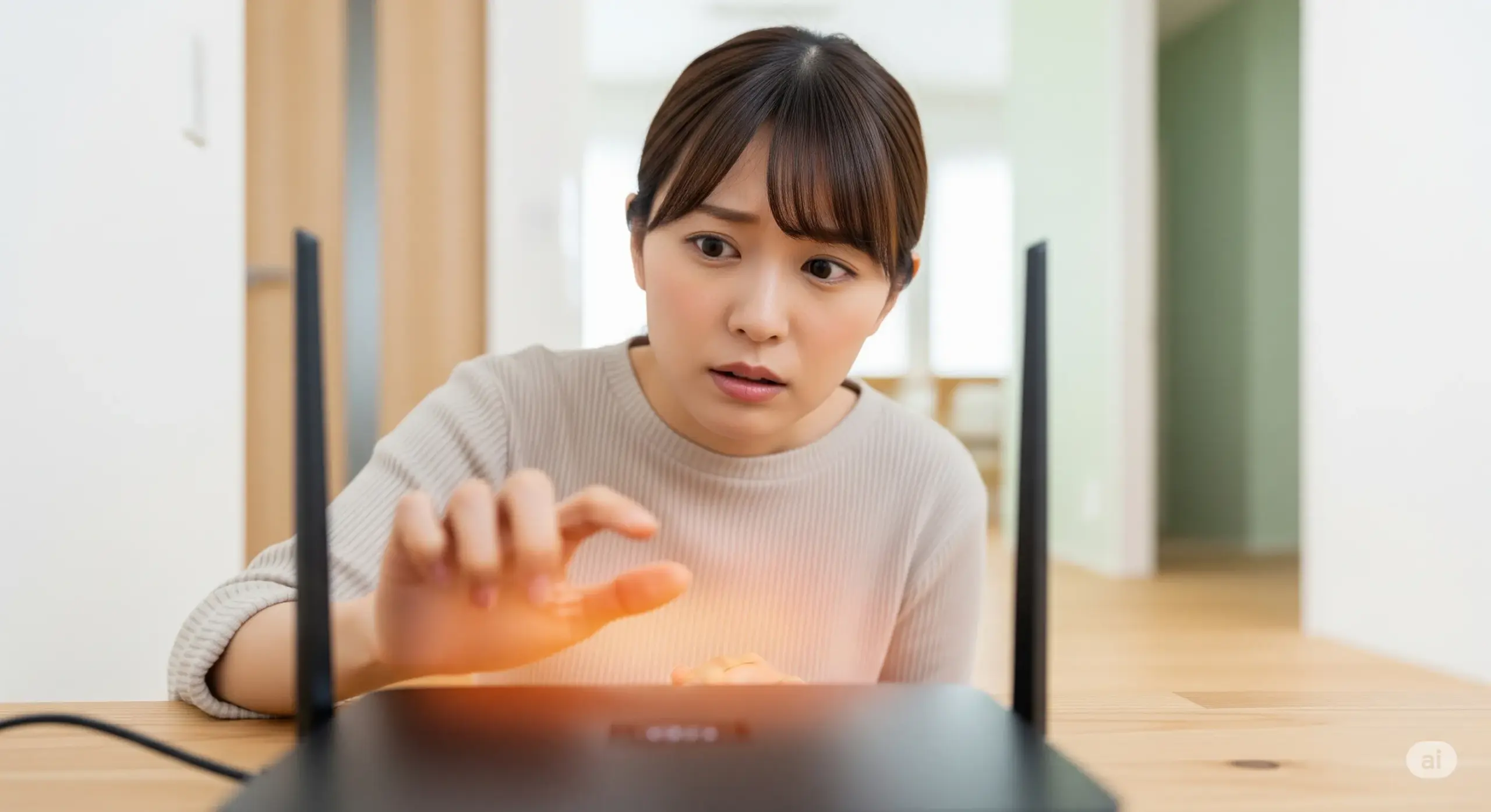 ルーターが熱いのは大丈夫？原因と誰でもできる対策