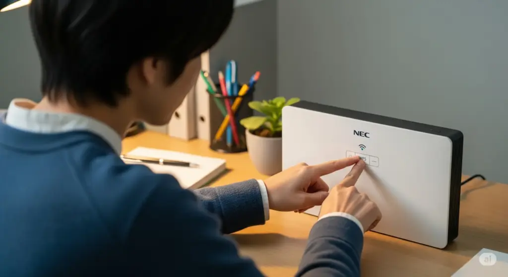 NEC製品のWPS機能を利用