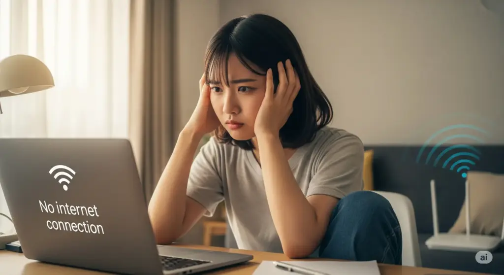 wifi 繋がらなくなったときの復旧方法