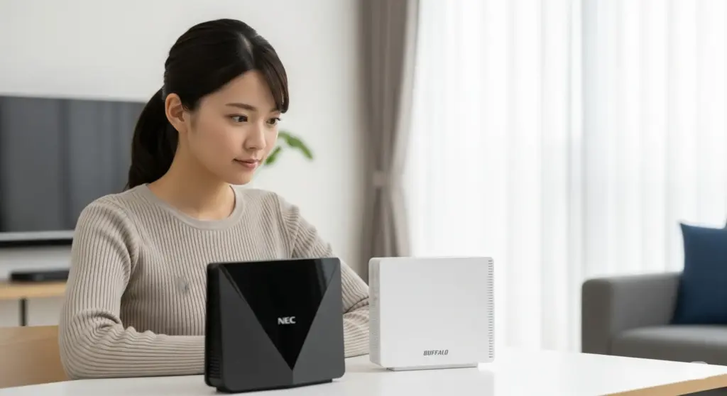 ルーターはNECとバッファローはどっちがいい?両者の違いを徹底比較
