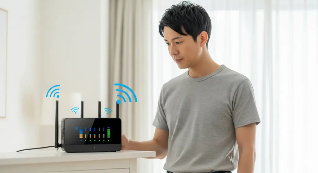 Wi-Fiルーターのランプの意味