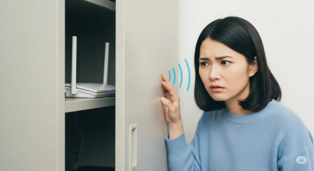 ルーターの置き場にNGな場所