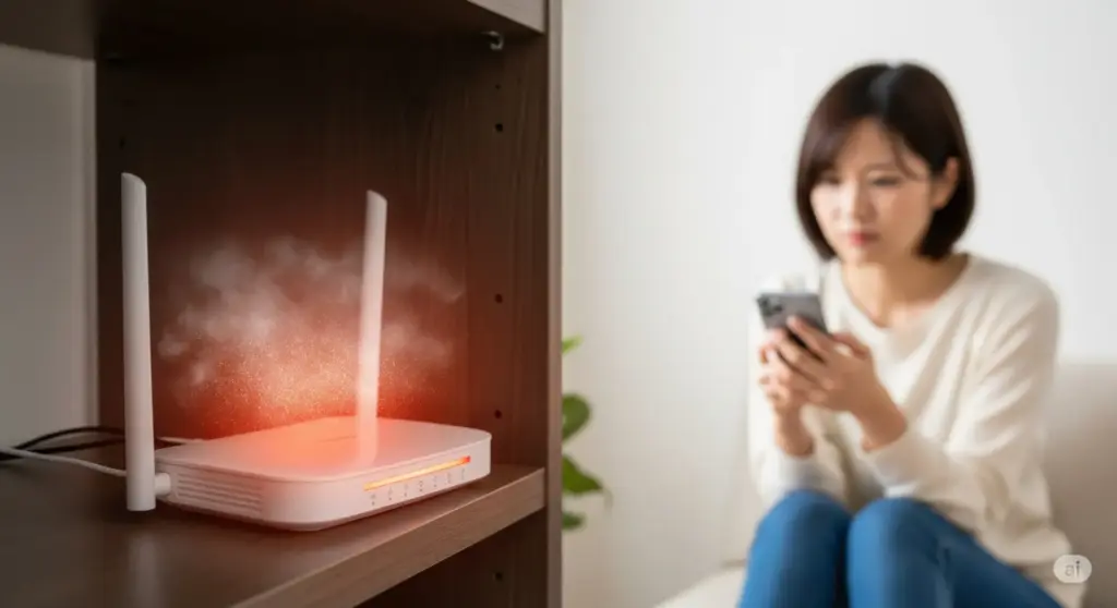 Wi-Fiもブツブツ切れるなら本体の不調