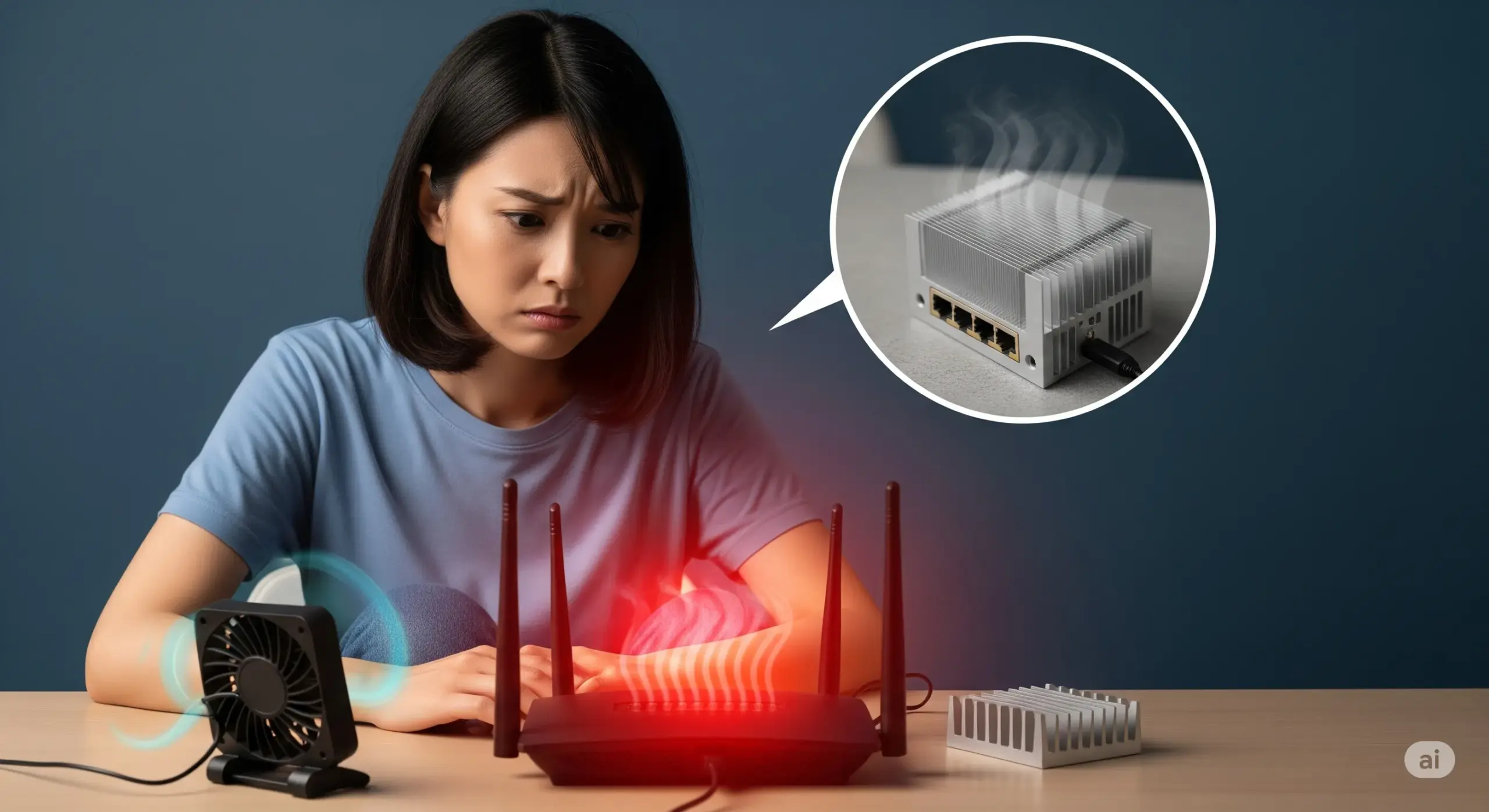 ルーターが熱いのは危険？故障原因と熱対策・冷やし方を完全解説