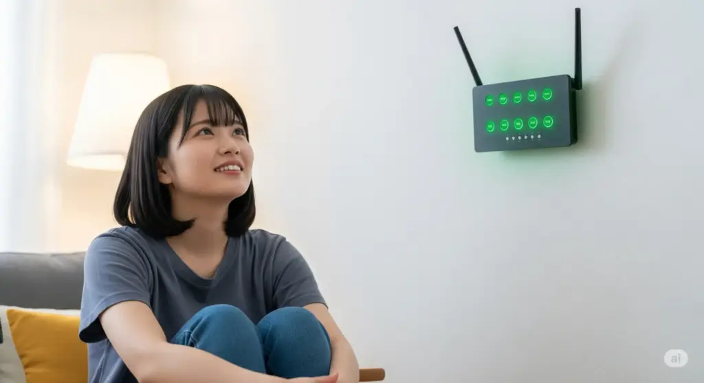 NTTルーター点滅時の要点まとめ