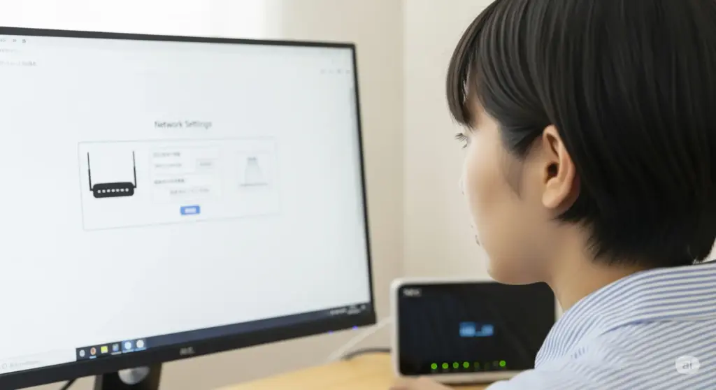 NEC製ルーターのIPアドレス変更