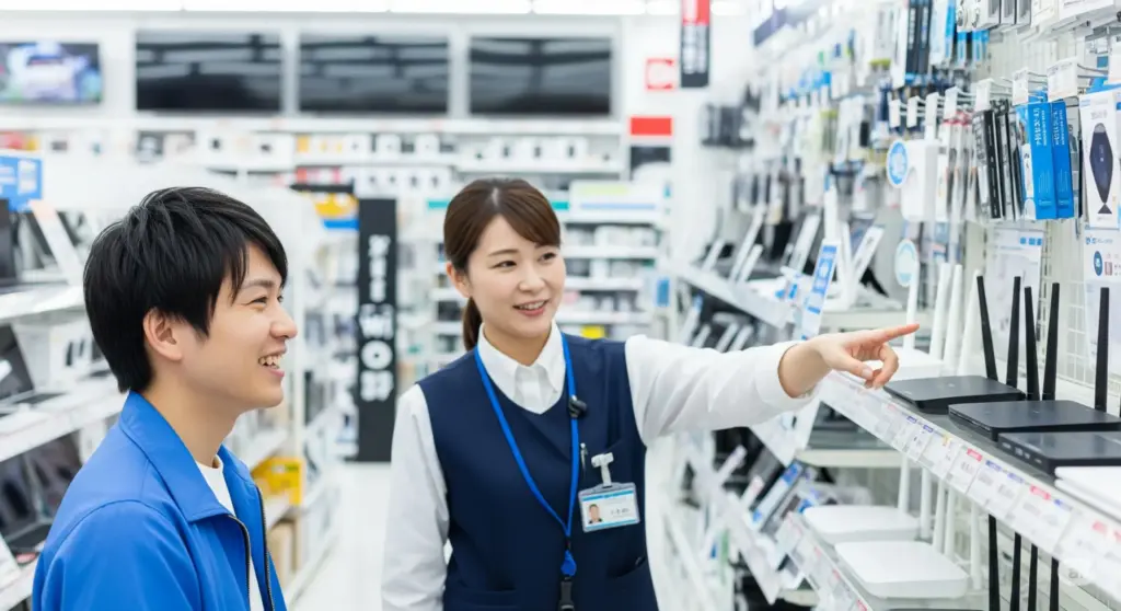 家電量販店で買う利点