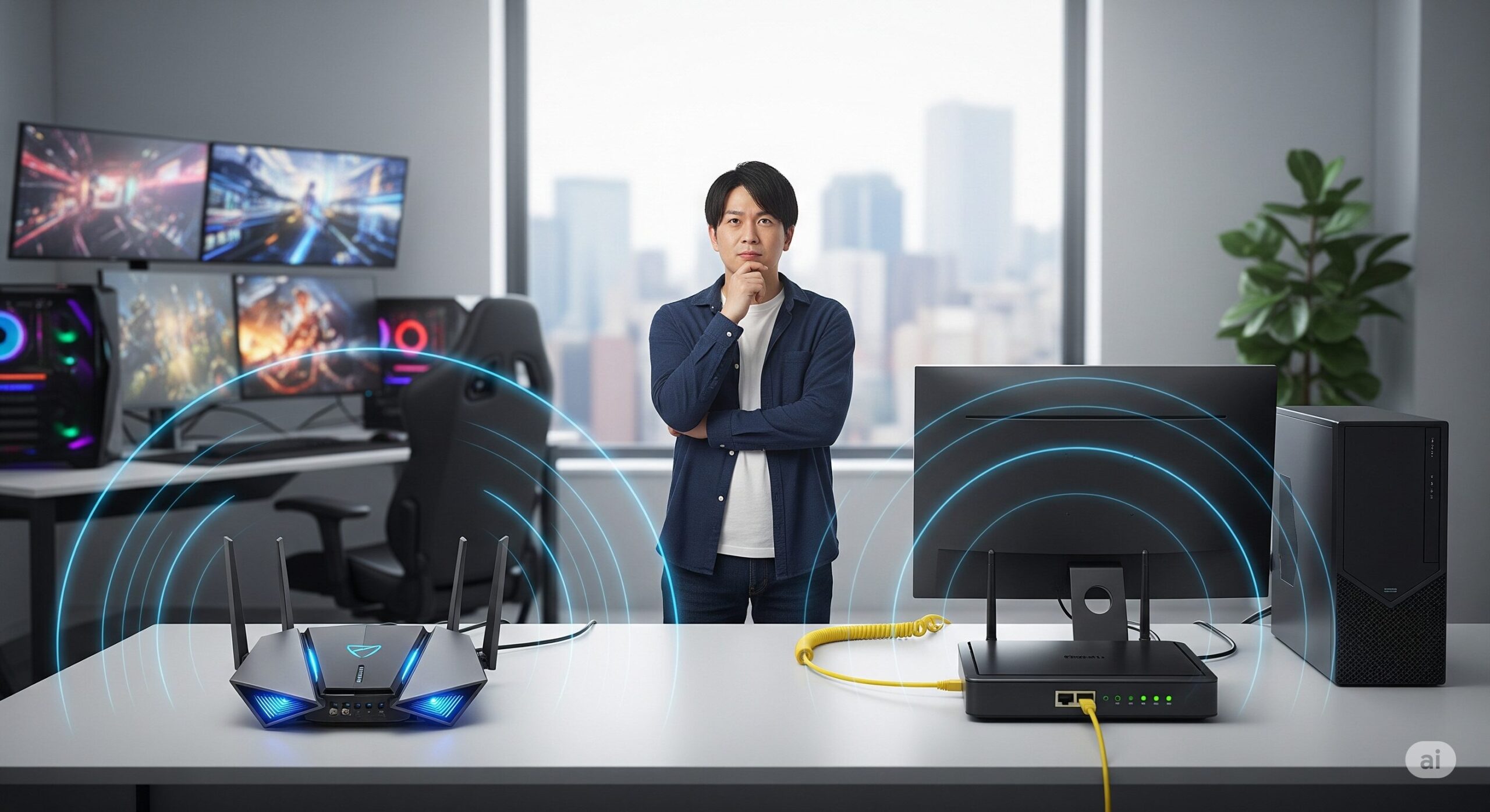 ゲーミングルーターって意味はない？有線と比較して解説